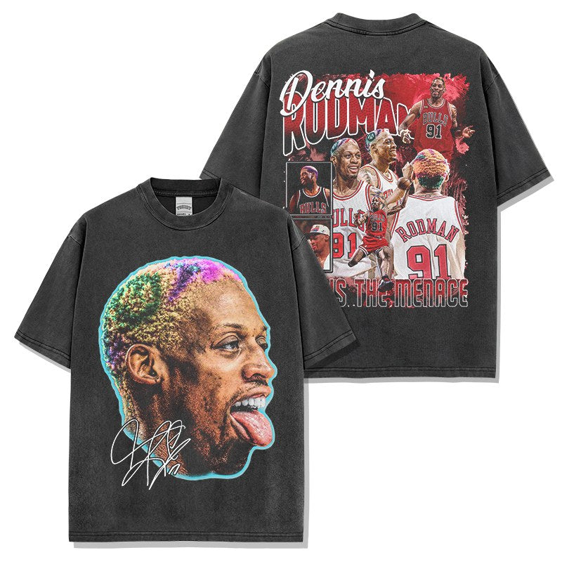 DENNIS RODMAN – שחור שטוף