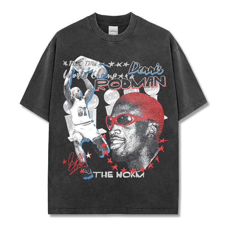 DENNIS RODMAN – שחור שטוף