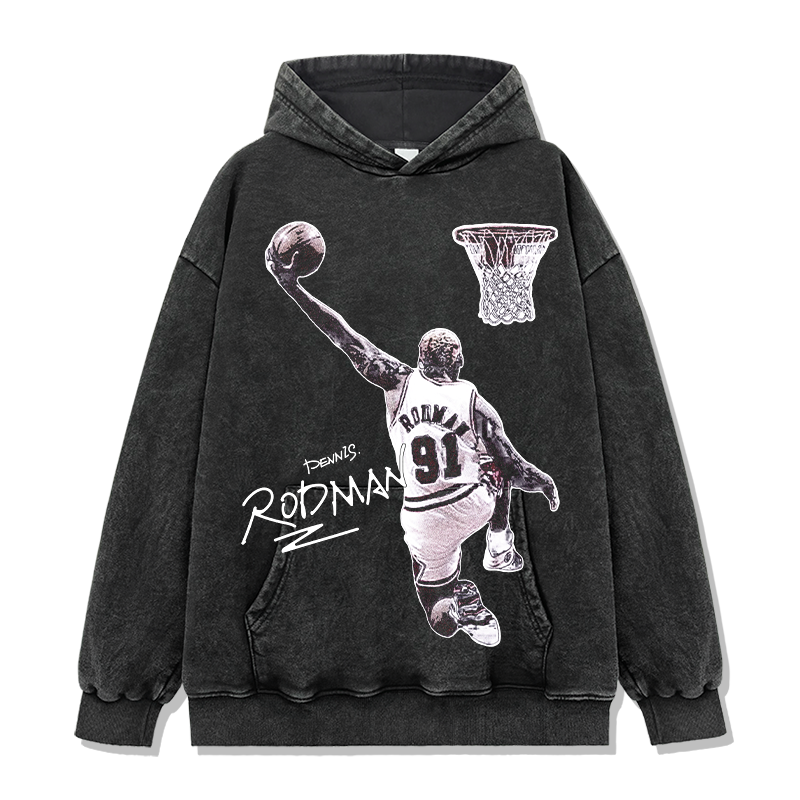 DENNIS RODMAN VINTAGE HOODIE · BUCKETS