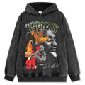 DENNIS RODMAN VINTAGE HOODIE – שחור שטוף