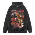 DENNIS RODMAN VINTAGE HOODIE – שחור שטוף