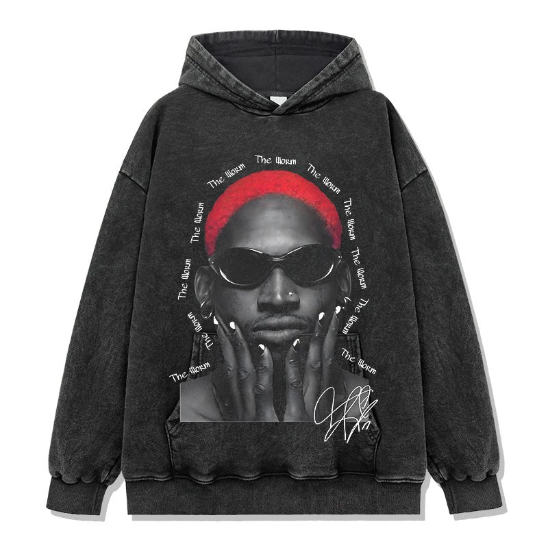 DENNIS RODMAN VINTAGE HOODIE · STREETBALL