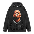 DENNIS RODMAN VINTAGE HOODIE – שחור שטוף
