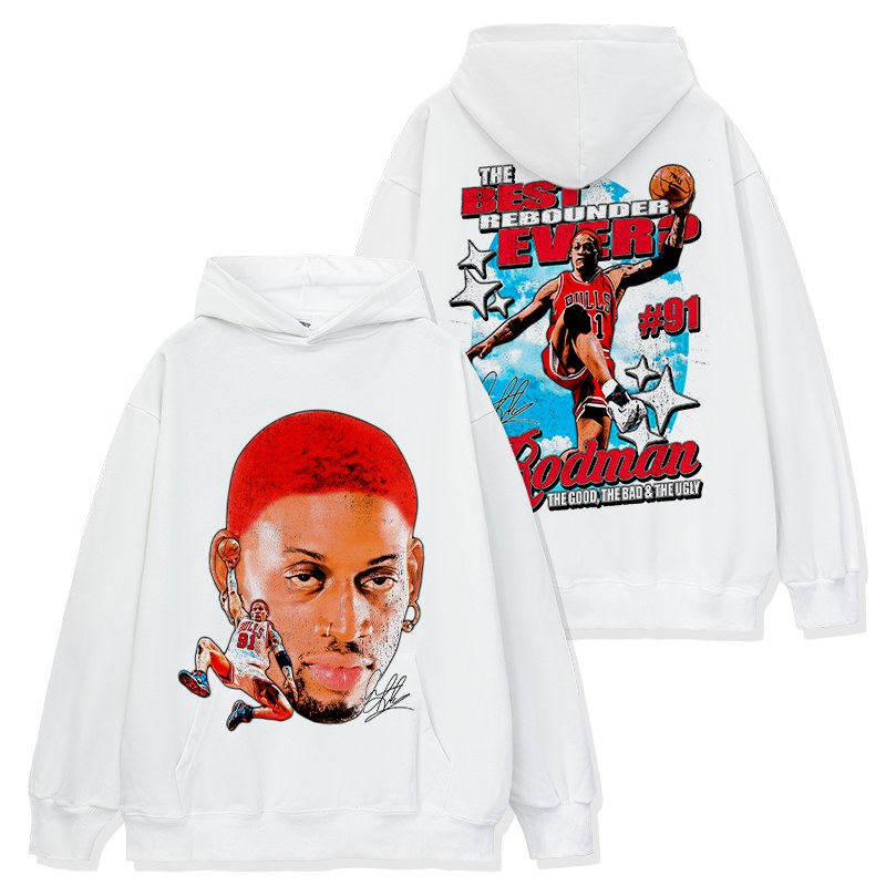 DENNIS RODMAN VINTAGE HOODIE · POSTER