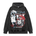 DENNIS RODMAN VINTAGE HOODIE – שחור שטוף