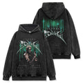 DENNIS RODMAN VINTAGE HOODIE – שחור שטוף