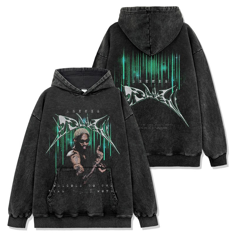 DENNIS RODMAN VINTAGE HOODIE · CROSSOVER