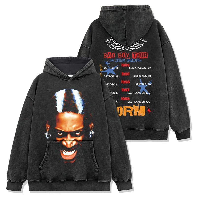 DENNIS RODMAN VINTAGE HOODIE · BUZZER BEATER