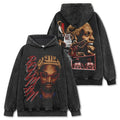 DENNIS RODMAN VINTAGE HOODIE – שחור שטוף