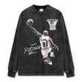 DENNIS RODMAN LONG SLEEVE – שחור שטוף