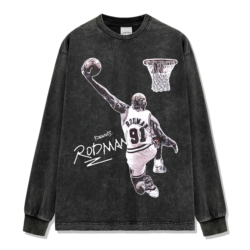 DENNIS RODMAN LONG SLEEVE · BUCKETS