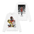 DENNIS RODMAN LONG SLEEVE – לבן