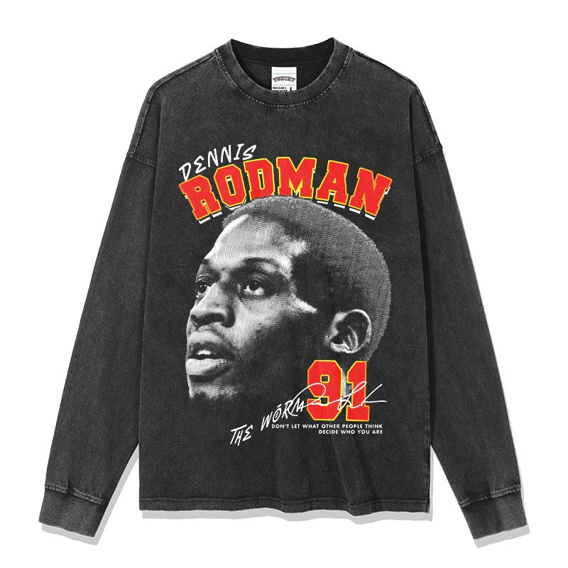 DENNIS RODMAN LONG SLEEVE · BASELINE