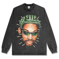 DENNIS RODMAN LONG SLEEVE – שחור שטוף