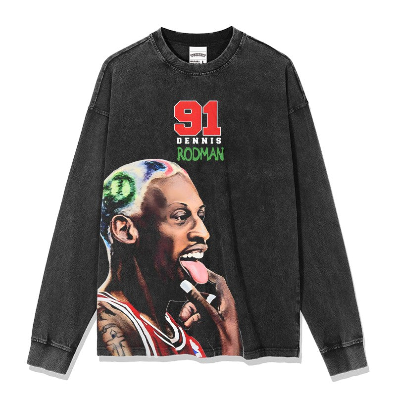 DENNIS RODMAN LONG SLEEVE · BLOCK PARTY