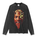 DENNIS RODMAN LONG SLEEVE – שחור שטוף