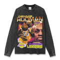 DENNIS RODMAN LONG SLEEVE – שחור שטוף