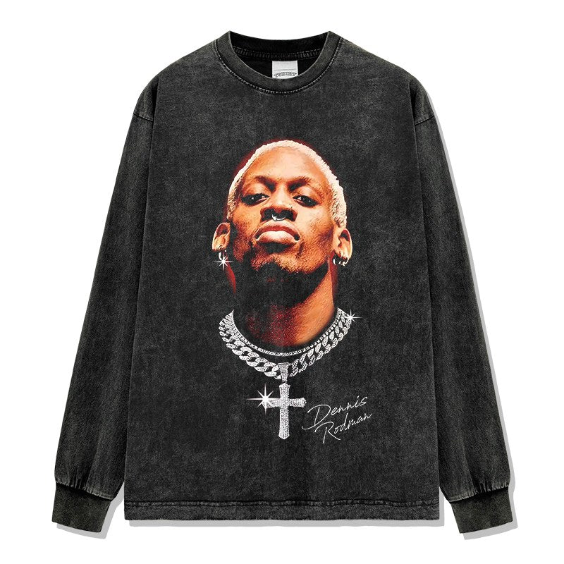 DENNIS RODMAN LONG SLEEVE · ICE COLD