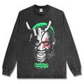 DENNIS RODMAN LONG SLEEVE – שחור שטוף