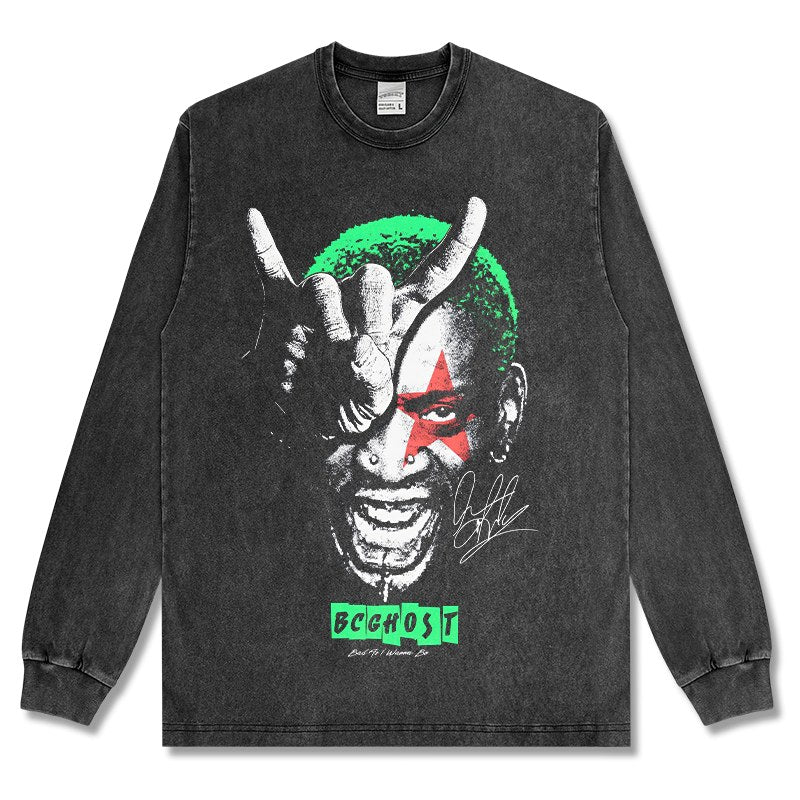 DENNIS RODMAN LONG SLEEVE · DAGGER