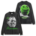 DENNIS RODMAN LONG SLEEVE – שחור שטוף