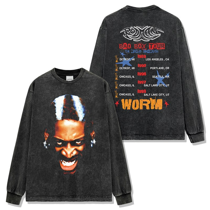 DENNIS RODMAN LONG SLEEVE · BUZZER BEATER