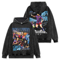 RONALDINHO VINTAGE HOODIE – שחור שטוף