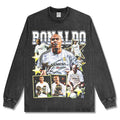 RONALDO NAZÁRIO LONG SLEEVE – שחור שטוף