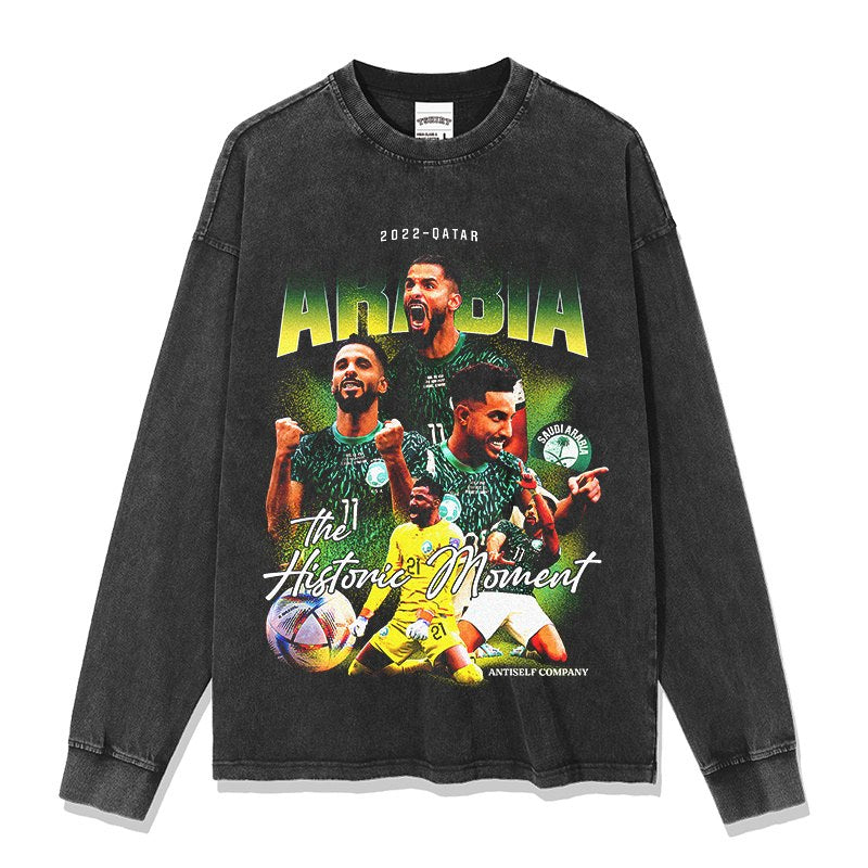 SAUDI ARABIA LONG SLEEVE · GOLDEN BOOT