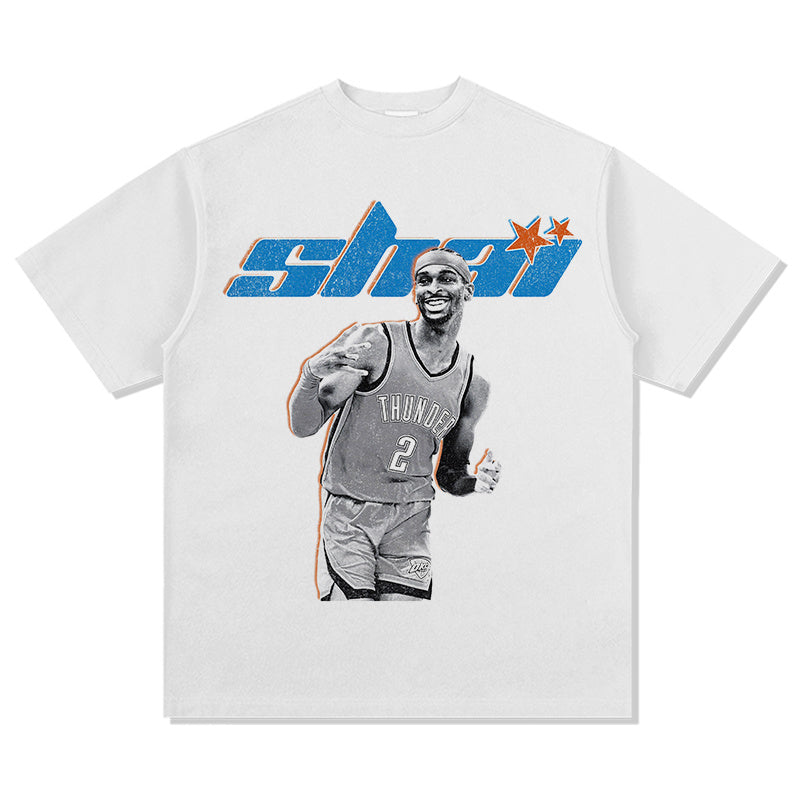 SHAI GILGEOUS-ALEXANDER VINTAGE TEE · SPLASH