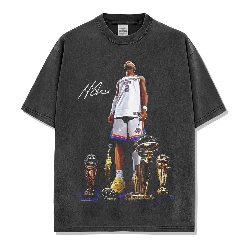 SHAI GILGEOUS-ALEXANDER VINTAGE TEE · HALL OF FAME