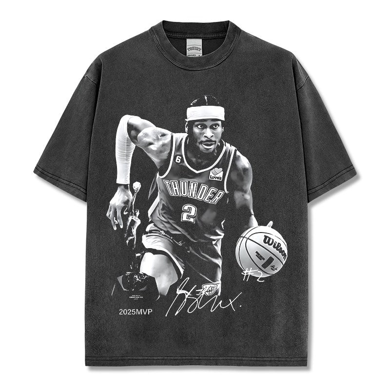SHAI GILGEOUS-ALEXANDER VINTAGE TEE · FADEAWAY