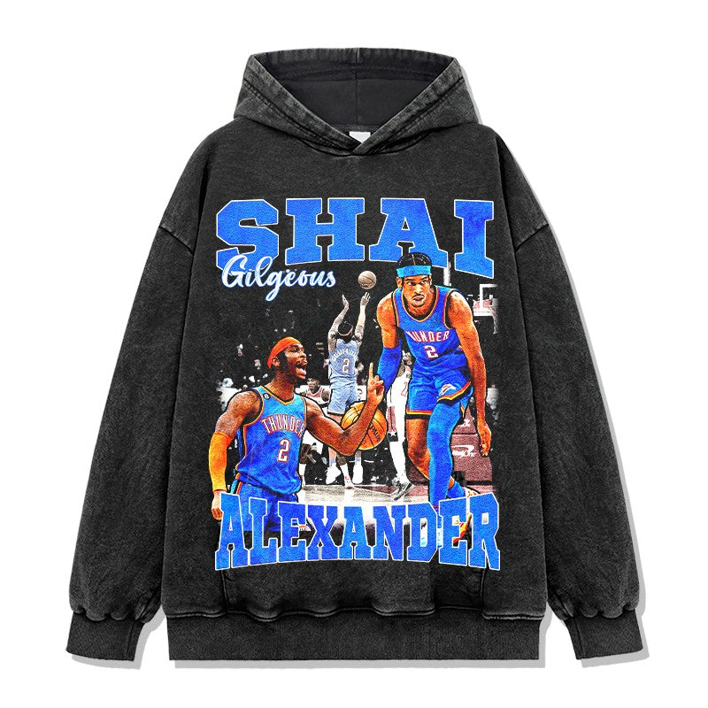 SHAI GILGEOUS-ALEXANDER VINTAGE HOODIE · BANK SHOT