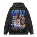 SHAI GILGEOUS-ALEXANDER VINTAGE HOODIE – שחור שטוף