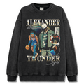SHAI GILGEOUS-ALEXANDER LONG SLEEVE – שחור שטוף