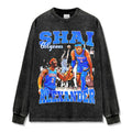 SHAI GILGEOUS-ALEXANDER LONG SLEEVE – שחור שטוף