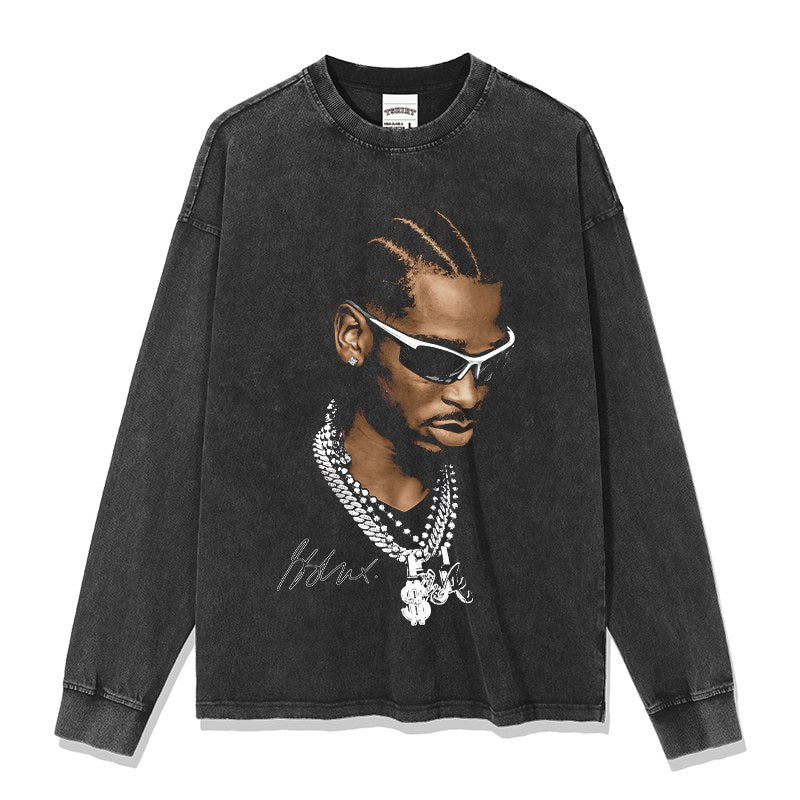 SHAI GILGEOUS-ALEXANDER LONG SLEEVE – שחור שטוף