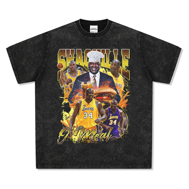 SHAQUILLE O'NEAL VINTAGE TEE · CROSSOVER