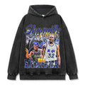 SHAQUILLE O'NEAL VINTAGE HOODIE – שחור שטוף