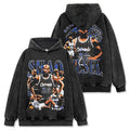 SHAQUILLE O'NEAL VINTAGE HOODIE – שחור שטוף