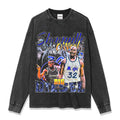 SHAQUILLE O'NEAL LONG SLEEVE – שחור שטוף