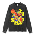 SHAQUILLE O'NEAL LONG SLEEVE – שחור שטוף