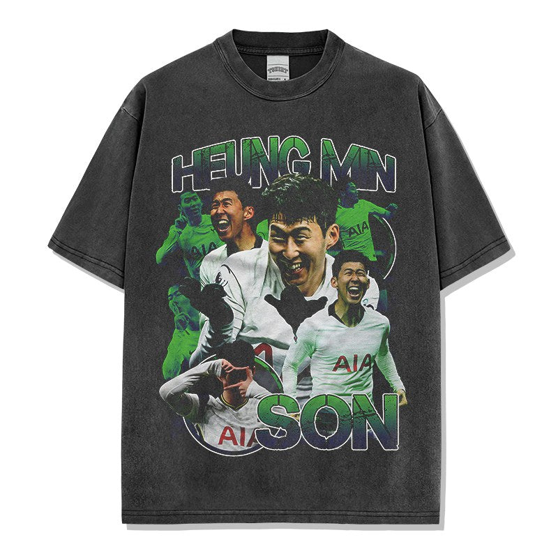 SON HEUNG-MIN – שחור שטוף