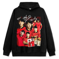 SON & LEE KANG-IN VINTAGE HOODIE – שחור