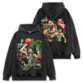 JAYSON TATUM VINTAGE HOODIE – שחור שטוף
