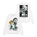 JAYSON TATUM LONG SLEEVE – לבן