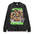 JAYSON TATUM LONG SLEEVE – שחור שטוף