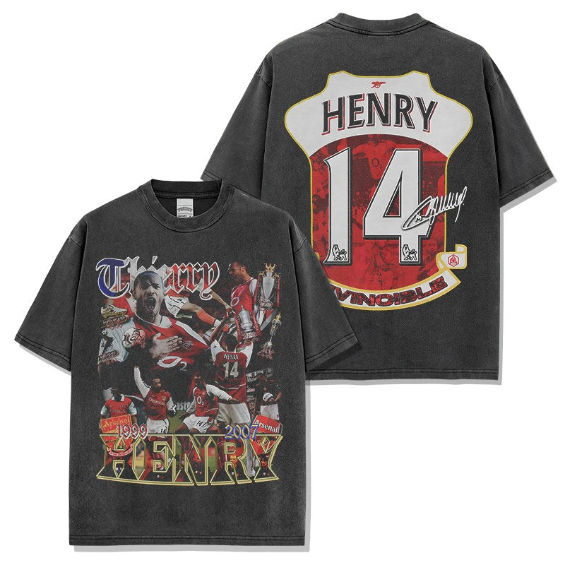 THIERRY HENRY VINTAGE TEE · GOLDEN BOOT