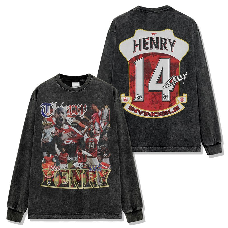 THIERRY HENRY LONG SLEEVE · GOLDEN BOOT