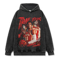 TRAE YOUNG VINTAGE HOODIE – שחור שטוף